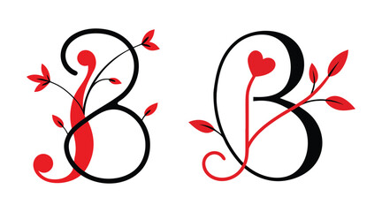 B letter design