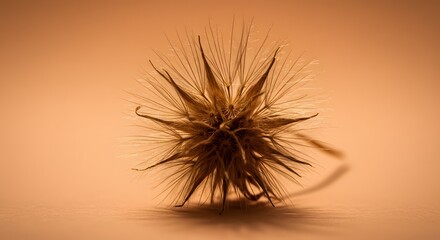 Dried seed head close up