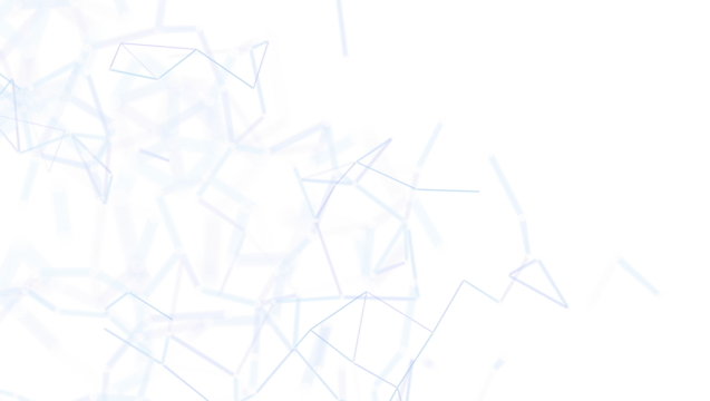 Modern graphic with lines forming a connection network, perfect for technology and science themes. Clean design for websites or presentations.