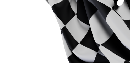 High-quality checkered flag image, perfect for sports, racing, and victory themes.  Download now!