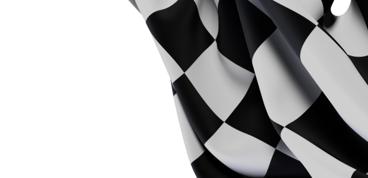 High-quality checkered flag image, perfect for sports, racing, and victory themes.  Download now!