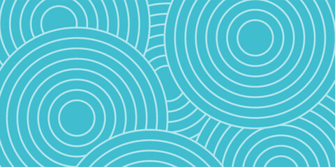 abstract sea blue round waves background.EPS10