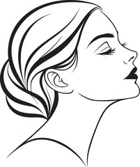 beauty-girl-face-silhouette-vector