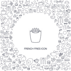 French Fries Icon