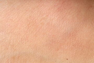 Fototapeta premium Macro view of human skin as background
