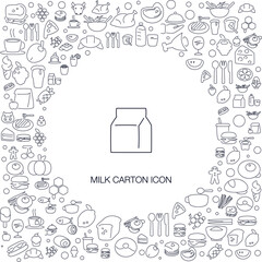 Milk Carton Icon