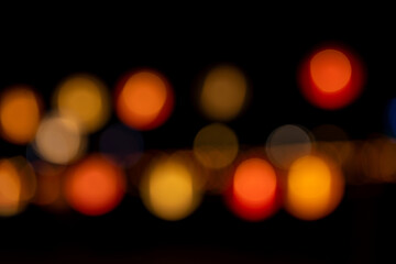 color bokhe lights background.eautiful blurred light bokhe for background material.