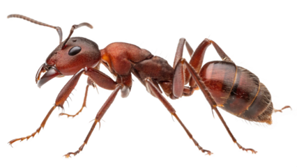 ants, isolated on a transparent background PNG