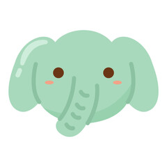 cartoon elephant vector illustration