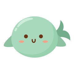 cartoon fish vector illustration