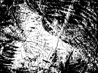 Obraz premium Background with black ink lines and spots. Overlay effect for graphic design artwork. Grunge texture. Dust, noise, scratches, grain.