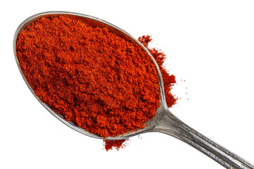 Red spice powder in a spoon (3)