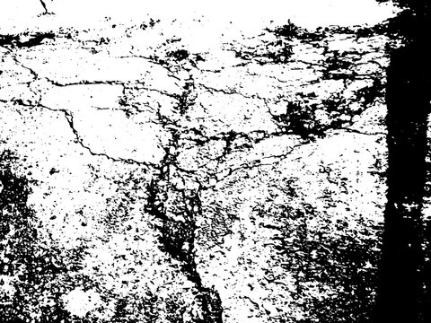 Black ink splat background. Overlay effect for graphic design artwork. Grunge texture. Dust, noise, scratches, grain.