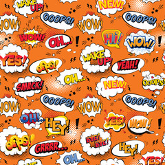 Comic Bubble Pattern