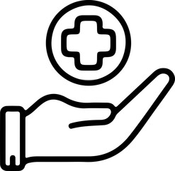 medical care icon sign vector