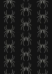Stylish spider pattern wallpaper.