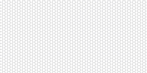 Abstract square digital grid pattern background with hexagons. modern hexagon polygonal technology vector. seamless bright white abstract honeycomb science digital texture background. 