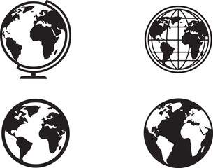 web icon set vector design symbol of internet web site and mobile app