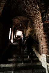 Historic Stone Entrance Interior Of Fisherman Bastion
