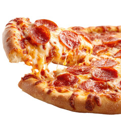 pepperoni pizza png whole pizza png melted cheese pizza png topping pizza png fast food png transparent background image