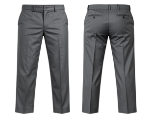 Modern Gray Pants Mockup for Casual and Formal Fashion