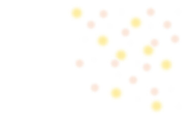 Abstract bokeh lights scattered on black background isolated on white background isolated on transparent background