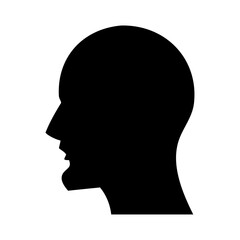 Silhouette of a mother holding her baby