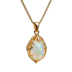 gold pendant png luminous opal stone png gemstone pendant png jewelry pendant png fine jewelry png transparent background image