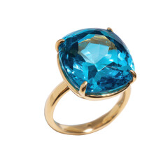 gold ring png large blue gemstone ring png gemstone ring png jewelry ring png statement ring png transparent background image