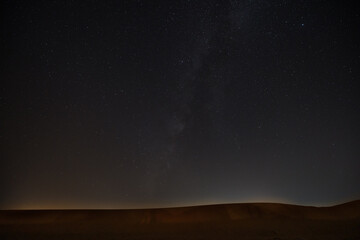 Moroccan sky over the Sahara with comet Tsuchinshan-ATLAS (C/2023 A3) © David