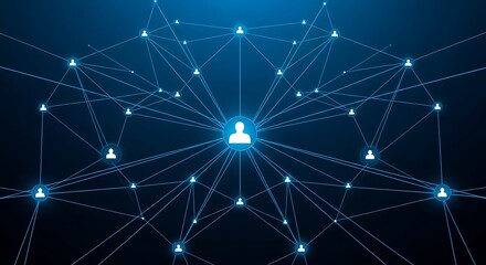 Network communication with connections between users for social interaction online services