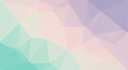 Obraz premium Low-Contrast Multicolor Geometric Background for Modern Design
