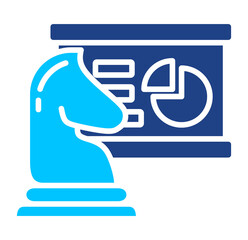 Business Strategy Simple Vector Icon Collection