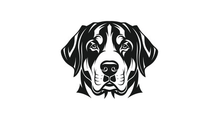 Mastiff dog head logo graphic design Keywords: dog, mastiff, head, logo, graphic, design, animal