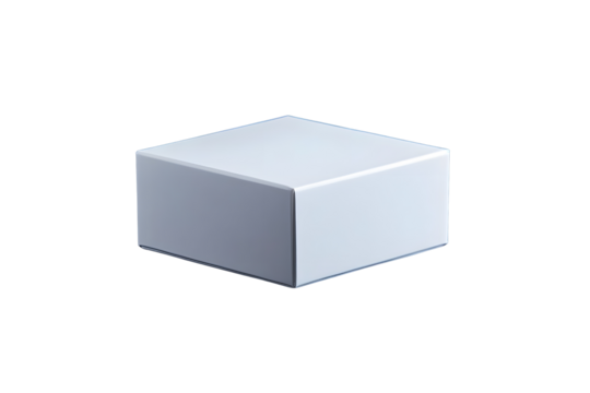 AI Image A pristine white cube floats against an endless void, a study in minimalist elegance,