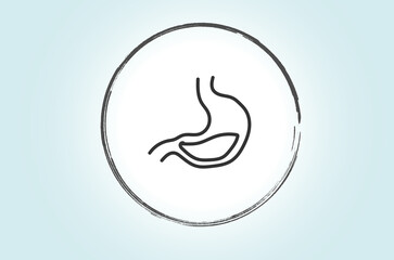 Fototapeta premium Gastro typically refers to gastroenterology, the branch of medicine focused on the digestive system, including the stomach, intestines, liver, pancreas, and related organs