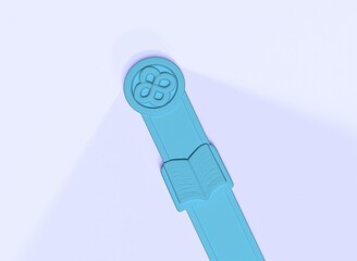 stylized bookmarks for books with different patterns and animals on an isolated background