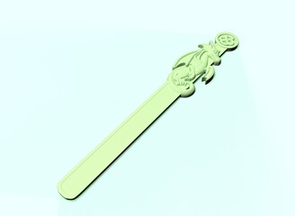 stylized bookmarks for books with different patterns and animals on an isolated background