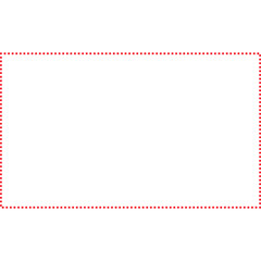 Christmas rectangle frame, Christmas border