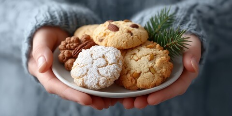 Baking delight homemade cookies in a cozy kitchen food photography natural light culinary art