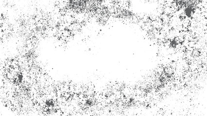 Grunge texture background transparent vector for overlay and distressed design effect. Wall distressed grunge texture with concrete overlay background transparent design. 