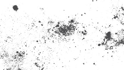 Speckle grain texture with dust and noise effect on white background vector illustration. Grunge speckled dot texture with paper noise and distressed grain overlay design. 