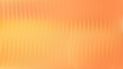 Orange gradient with glass texture abstract background. 3d ribbed plastic stripe design. Corrugated emboss panel reflection map. Aberration reed plexi wave bg. Acrylic stained fractal vector paper.