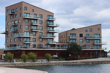 Sweden. The embankment in the town of Västervik on the Baltic Sea in Sweden. Kalmar County. © Andrii