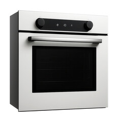 Obraz premium A built-in oven with a customizable front panel for a seamless kitchen integration.