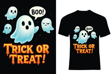 Dinner Is Served Black Cat T-Shirt Design Featuring Creepy Halloween Vibes and a Knife Covered in Blood