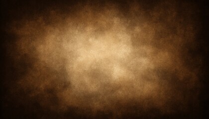 Fototapeta premium Abstract brown grunge texture background vignette design