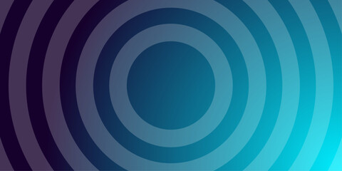 Abstract blue background with a concentric circle pattern, vector illustration, and swirl design
