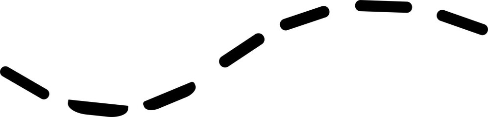 A black minimalist silhouette of a swimmer moving through water, representing sports, endurance, and aquatic activity in a clean symbolic style.