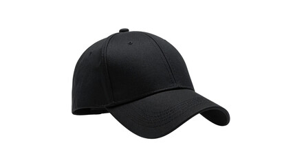 Fototapeta premium black baseball cap isolated